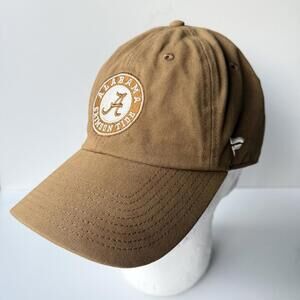 Fanatics Light Brown Alabama Crimson Tide Baseball Cap Hat Adjustable Strap New